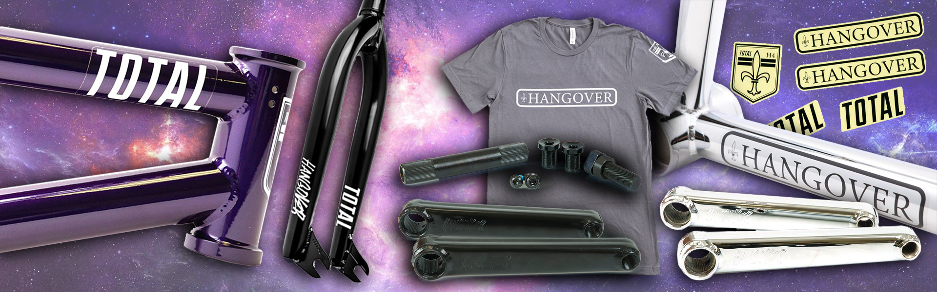 Total BMX Alex Coleborn signature Hangover alkatrészek az Elite BMX Shop-ban