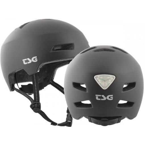 TSG Status Solid Color Satin Black Helmet