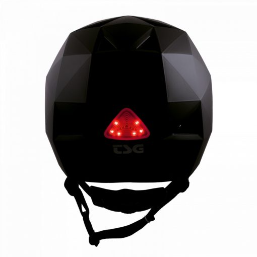 TSG Geo Solid Color Satin Black Helmet