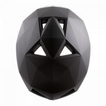 TSG Geo Solid Color Satin Black Helmet