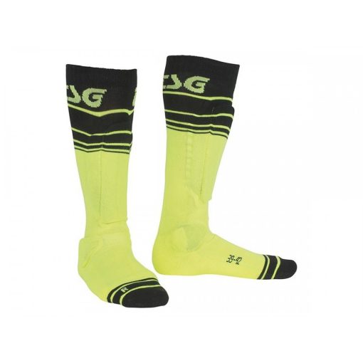 TSG Riot Socks - Yellow Striped
