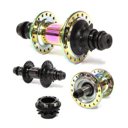 Colony Wasp Cassette BMX Hub - Rainbow 