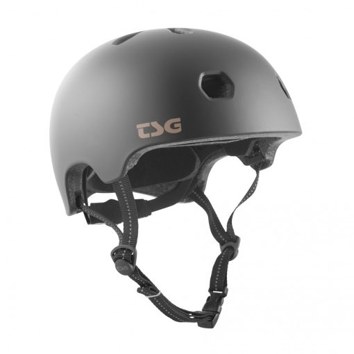 TSG Meta Solid Color Satin Black Helmet