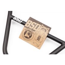 BSD Raider David Grant Signature BMX Bars - Flat Black