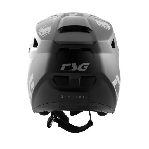 TSG Sentinel Solid Color Satin Black Fullface Helmet