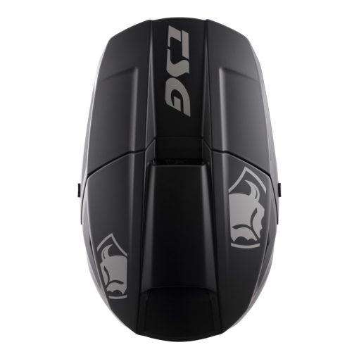 TSG Sentinel Solid Color Satin Black Fullface Helmet