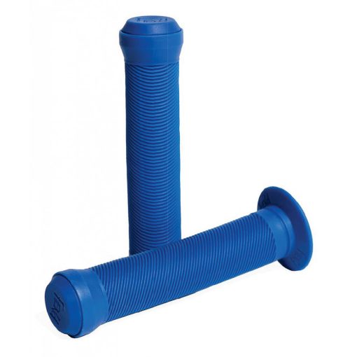 Fiend Team Flanged BMX Grips - Blue