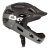 TSG Seek Youth FR Graphic Design Flow Grey Black Fullface Helmet