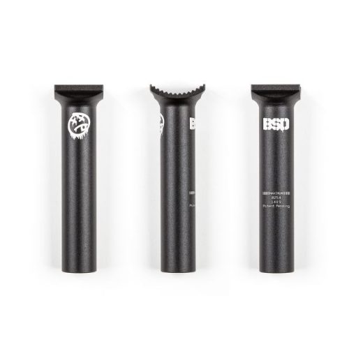 BSD Blitzed Pivotal Seatpost - 185 mm - Black