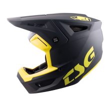 TSG Sentinel Solid Color Satin Blue Yellow Fullface Helmet