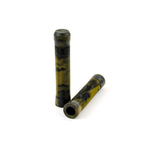 Fiend Team Flangeless BMX Grips - Gum Marble