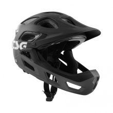 TSG Seek Youth FR Graphic Design Flow Black Blue Fullface Helmet