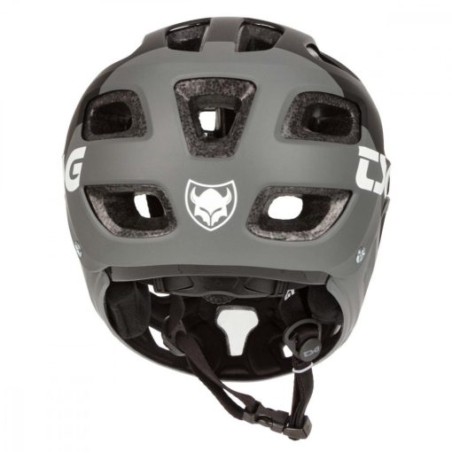 TSG Seek Youth FR Graphic Design Flow Black Blue Fullface Helmet