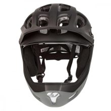 TSG Seek Youth FR Graphic Design Flow Black Blue Fullface Helmet
