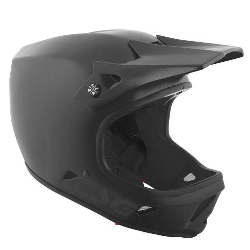 TSG Advance Solid Color Satin Black Fullface Helmet