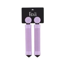Fiend Team Flangeless BMX Grips - Purple Haze