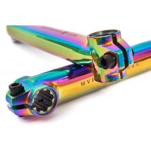 KHE Bikes MVP BMX Crankset Oil Slick + Mid BB