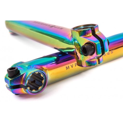 KHE Bikes MVP BMX Crankset Oil Slick + Mid BB