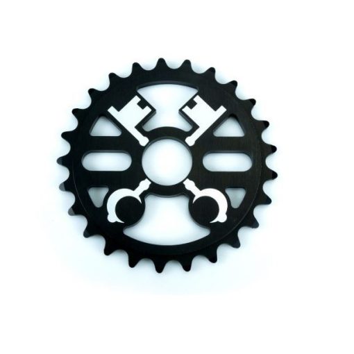 Cryptic Cross Keys BMX Sprocket - Black