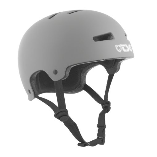 TSG Evolution Solid Color Satin Coal Helmet