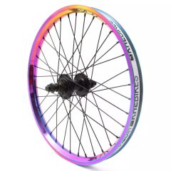 KHE Bikes MVP V2 BMX Cassette Wheel - Rainbow