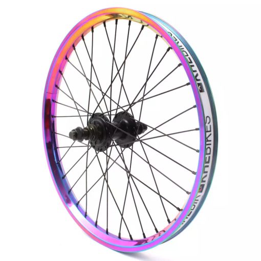 KHE Bikes MVP V2 BMX Cassette Wheel - Rainbow