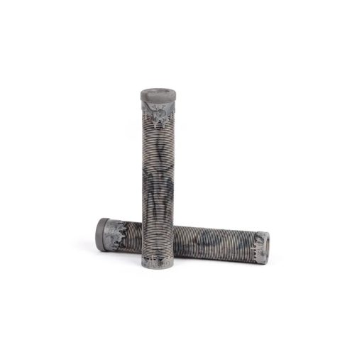 BSD Grime Denim Cox Signature BMX Grips - Grey Swirl