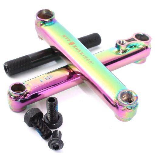 KHE Bikes MVP V2 BMX Crankset - Oil Slick