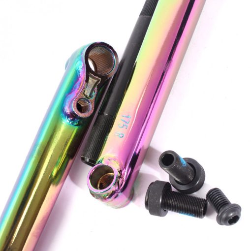 KHE Bikes MVP V2 BMX Crankset - Oil Slick