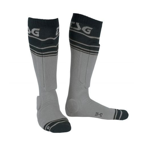 TSG Riot Socks - szürke - protektoros zokni