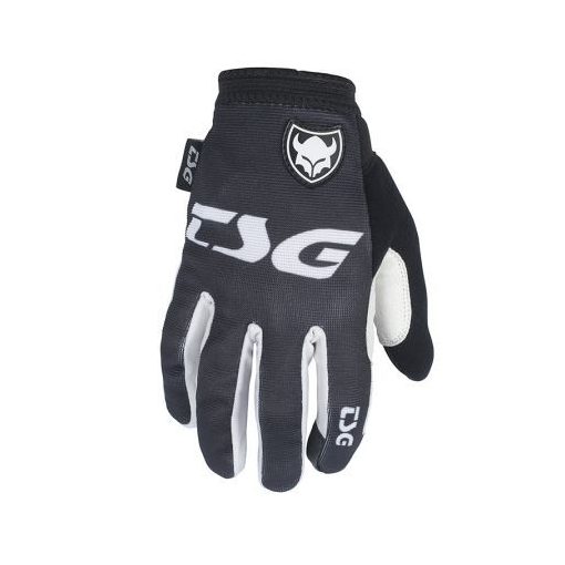 TSG Slim Solid Black BMX Glove