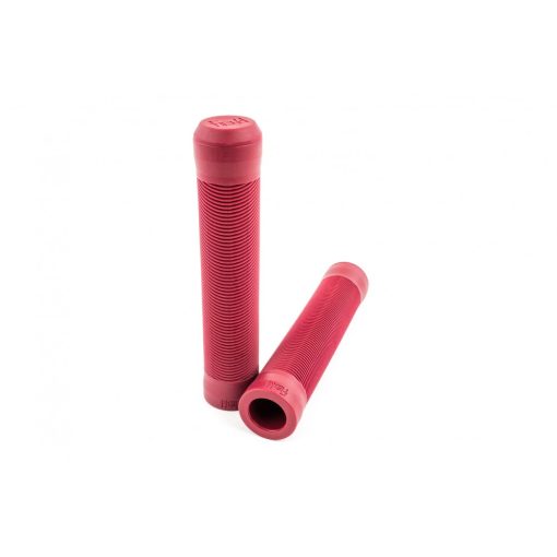 Fiend Team Flangeless BMX Grips - Red