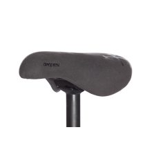 Demolition Axes Embossed Logo Fat Pivotal BMX Seat - Black