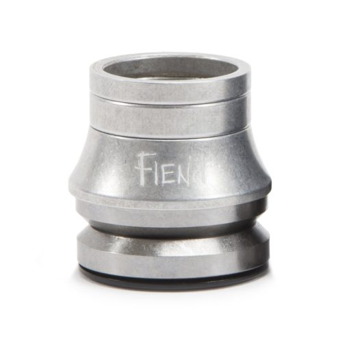 Fiend Tall BMX Headset - Tumbled Aluminium