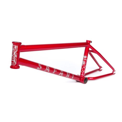 BSD Safari Reed Stark Signature BMX Frame - Cady Apple Red