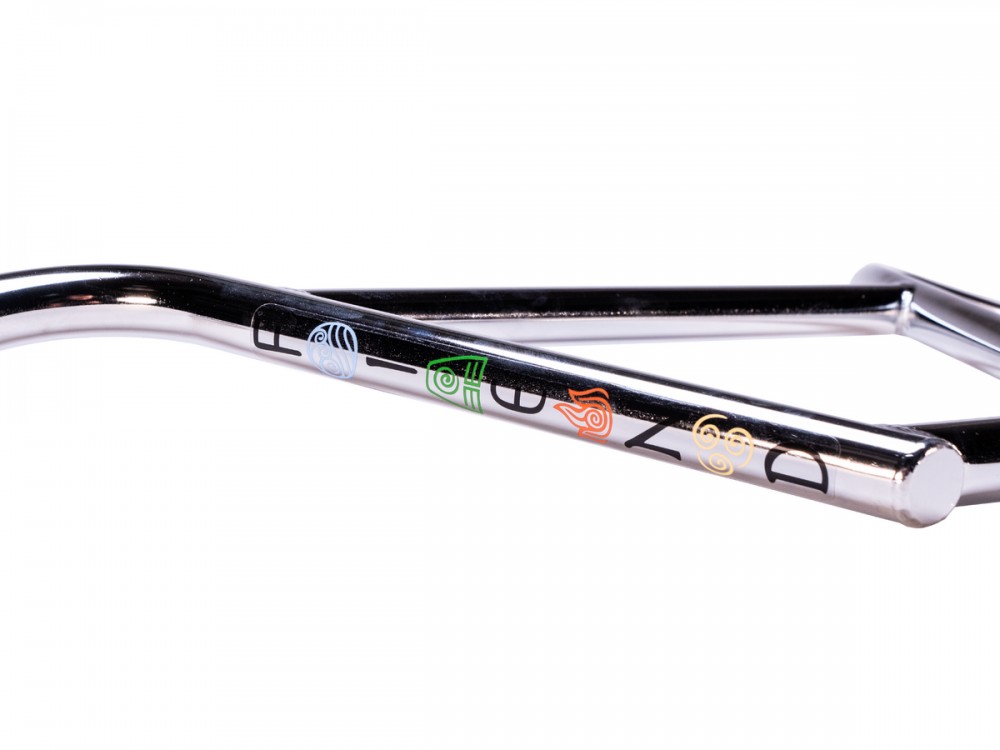 Fiend Johnny Raekes Signature 4pc BMX Bars - Chrome - Elite