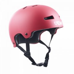 TSG Evolution Solid Color Satin Gentle Red Helmet