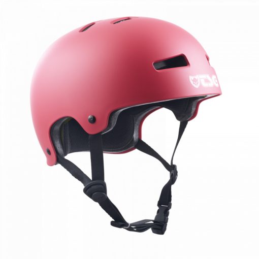 TSG Evolution Solid Color Satin Gentle Red Helmet
