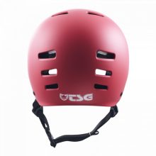 TSG Evolution Solid Color Satin Gentle Red Helmet