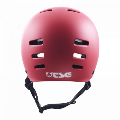 TSG Evolution Solid Color Satin Gentle Red Helmet