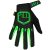 Fist Stocker Fluro Green  BMX Glove