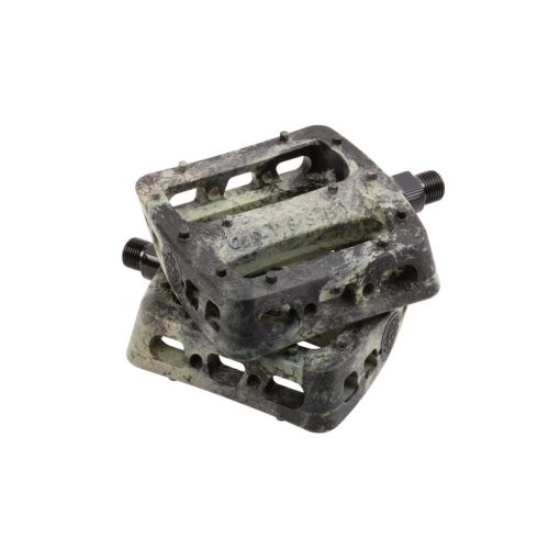 Odyssey Twisted Pro PC BMX pedals - black/army green