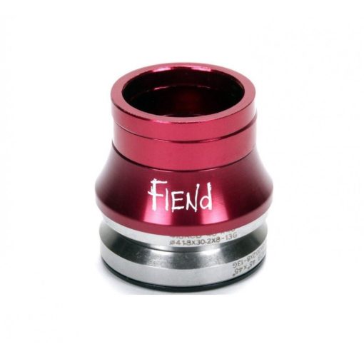 Fiend Tall BMX Headset - Red