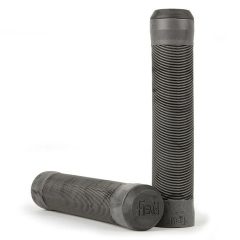 Fiend Team Flangeless BMX Grips - Grey Marble