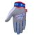 Fist Knievel White BMX Glove