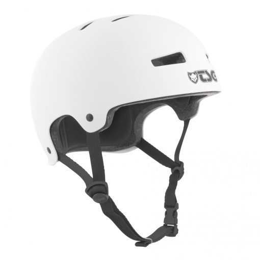TSG Evolution Solid Color Satin White Helmet