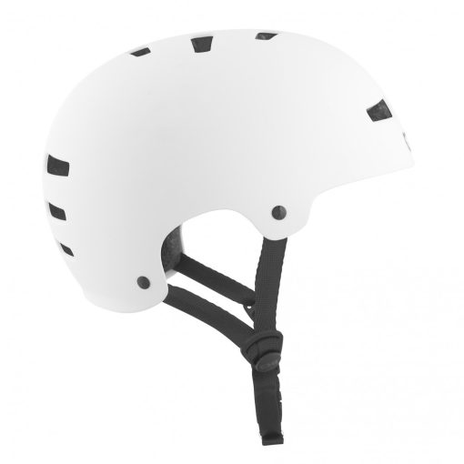 TSG Evolution Solid Color Satin White Helmet