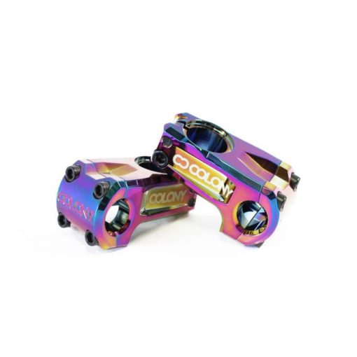 Colony Official Frontload BMX Stem - Rainbow