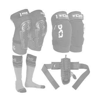 Adult knee, shin and body protective gear